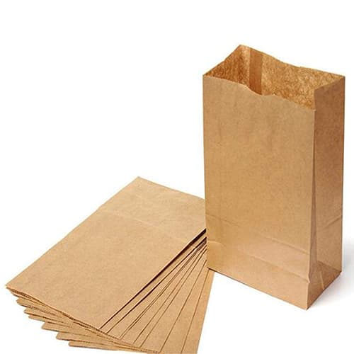 material de bolsas de papel kraft